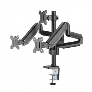Monitor desk mount Essentials Triple Gaslift (13-27'')
