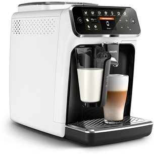 Philips LatteGo 4300, black/white - Espresso Machine