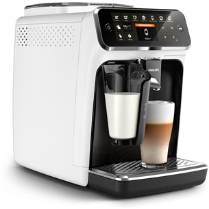 Philips LatteGo 4300 Series, must/valge - Espressomasin