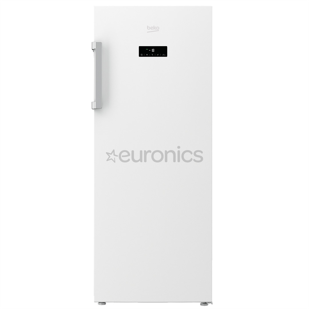Beko NoFrost 214 L, kõrgus 152 cm, valge - Sügavkülmik
