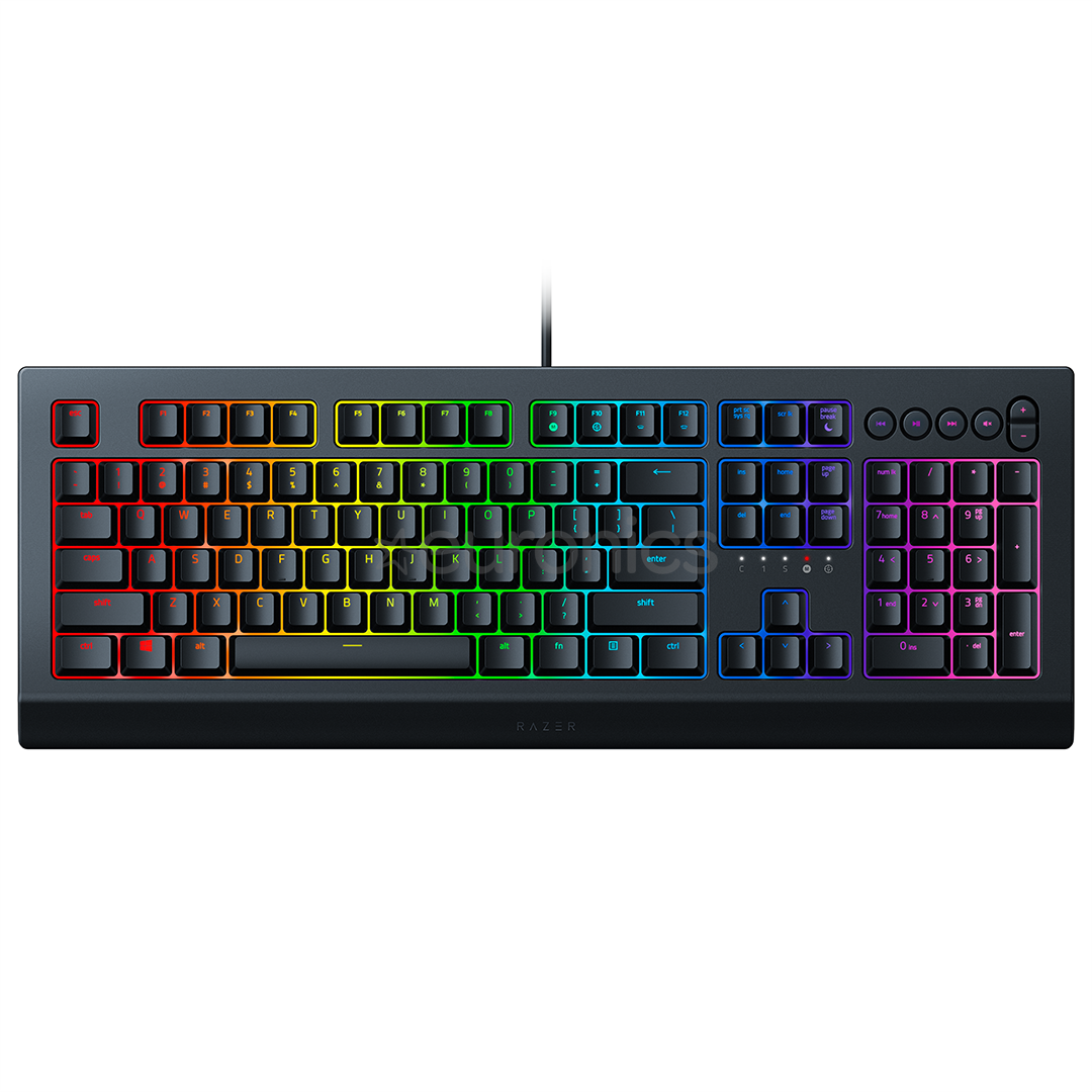 Razer Cynosa V2, RUS, must, RGB - Klaviatuur