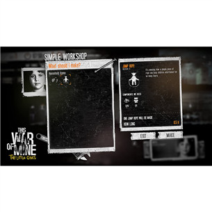 PS4 mäng This War of Mine: The Little Ones