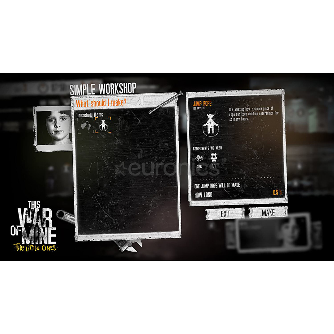 PS4 mäng This War of Mine: The Little Ones