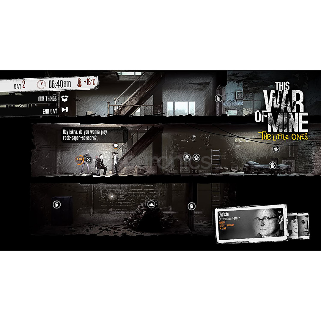 PS4 mäng This War of Mine: The Little Ones