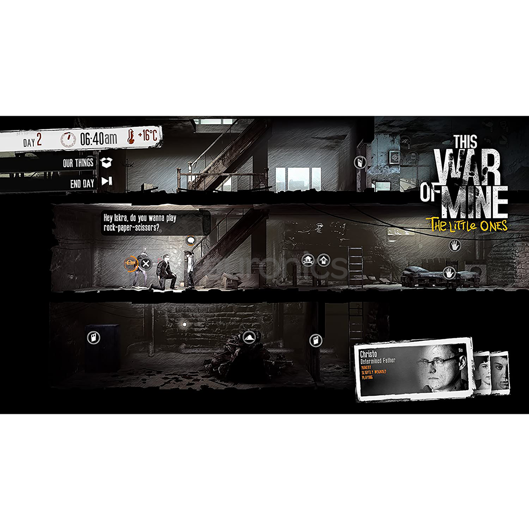 Игра This War of Mine: The Little Ones для PlayStation 4