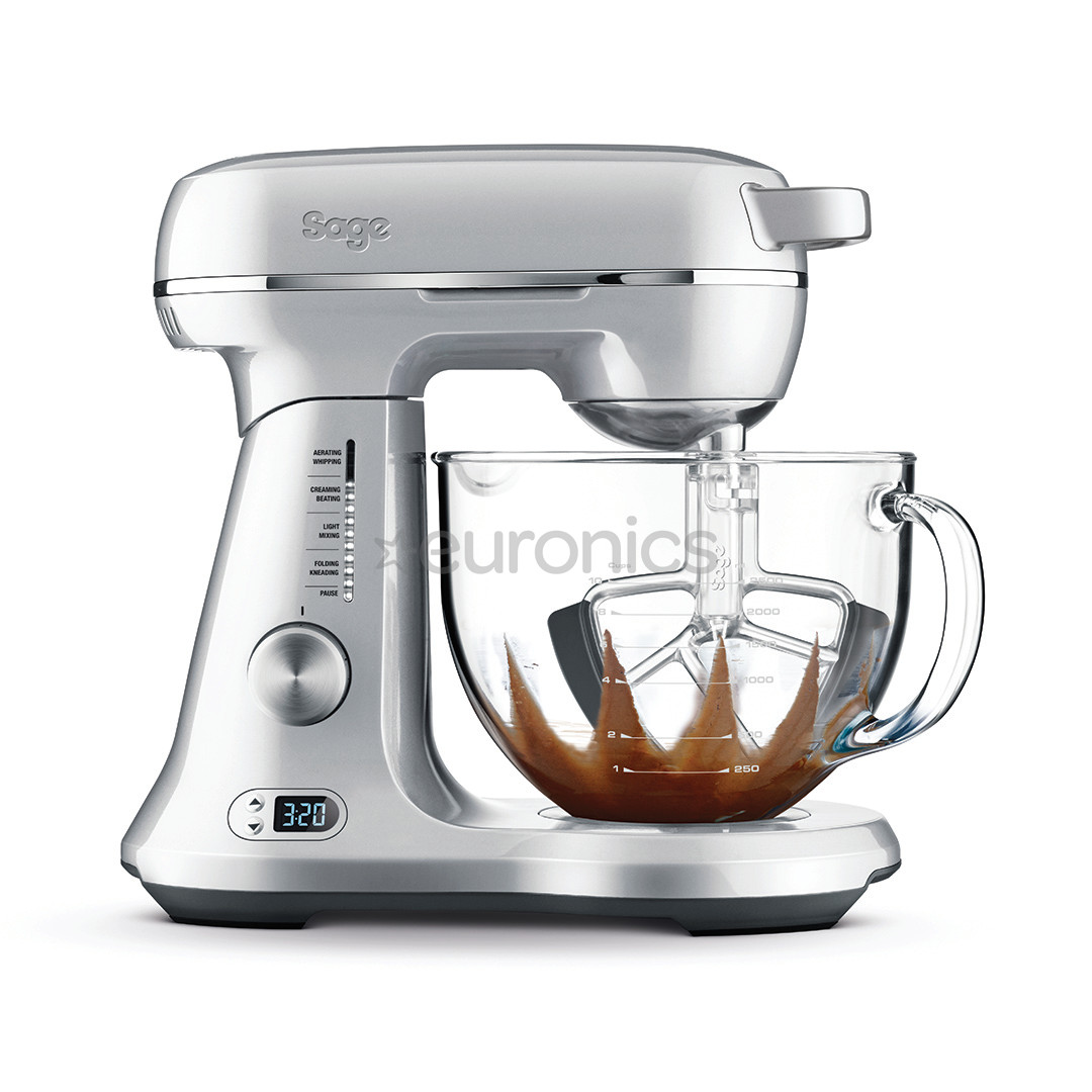 Sage the Bakery Boss, 4.7 L, 1200 W, hõbedane - Mikser