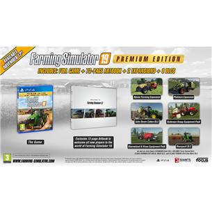 PS4 game Farming Simulator 19 Premium Edition