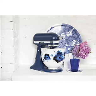KitchenAid Artisan, 4,7 л, белый/синий - Керамическая чаша для миксера