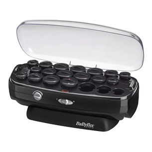 Babyliss, 20 pieces, black - Heated hair rollers RS035E