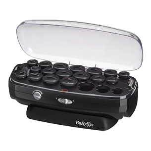 BaByliss, 20 pieces, black - Heated hair rollers