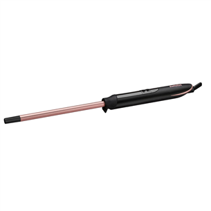 BaByliss, diameter 10 mm, 160-210 °C, black/pink - Hair curler C449E