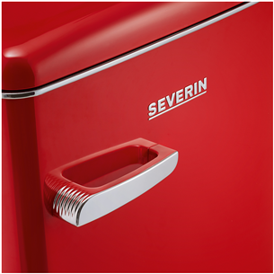 Severin, 108 л, высота 90 см, красный - Холодильник