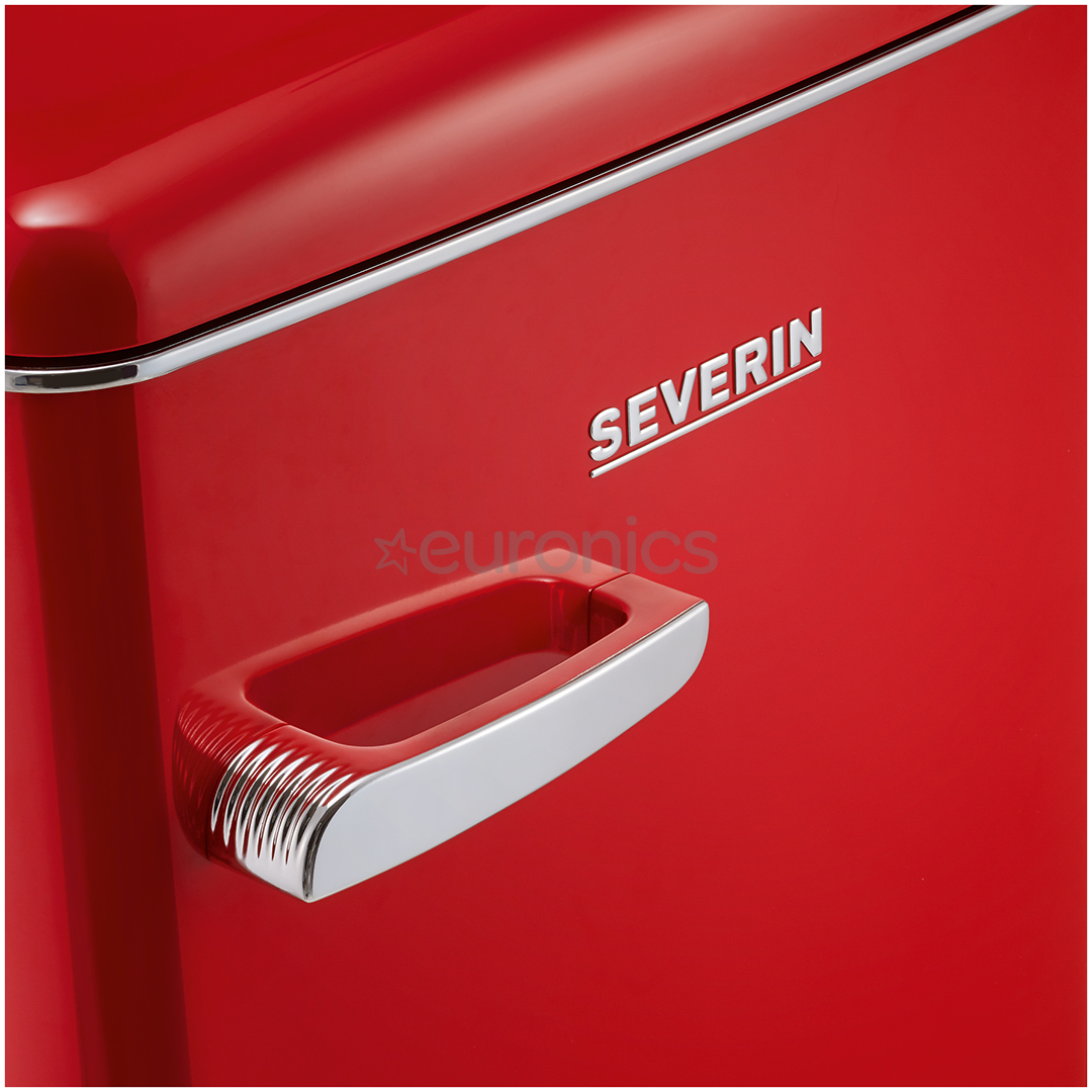 Severin, 108 л, высота 90 см, красный - Холодильник