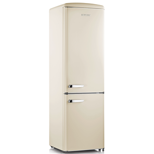 Severin, 244 L, height 183 cm, beige - Refrigerator