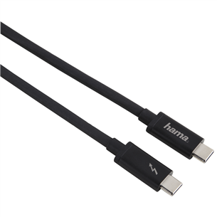 Cable USB-C Hama Thunderbolt 20 Gbps (1 m) 00135709