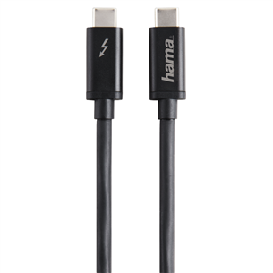 Kaabel Hama USB-C Thunderbolt 3 > USB-C pistik 5A 100W (1 m)