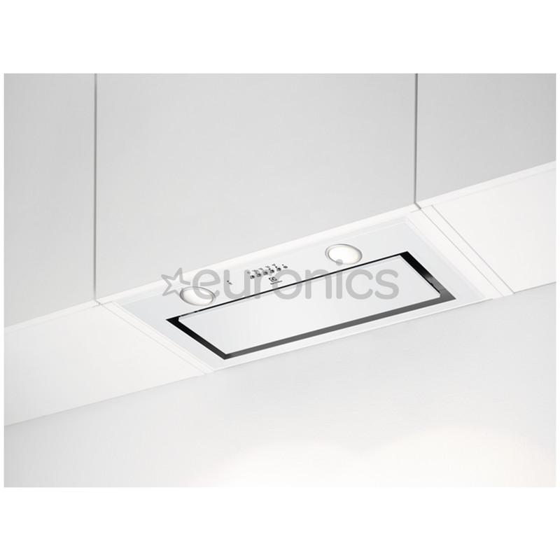 Electrolux, 700 m³/h, laius 54 cm, valge - Integreeritav õhupuhasti