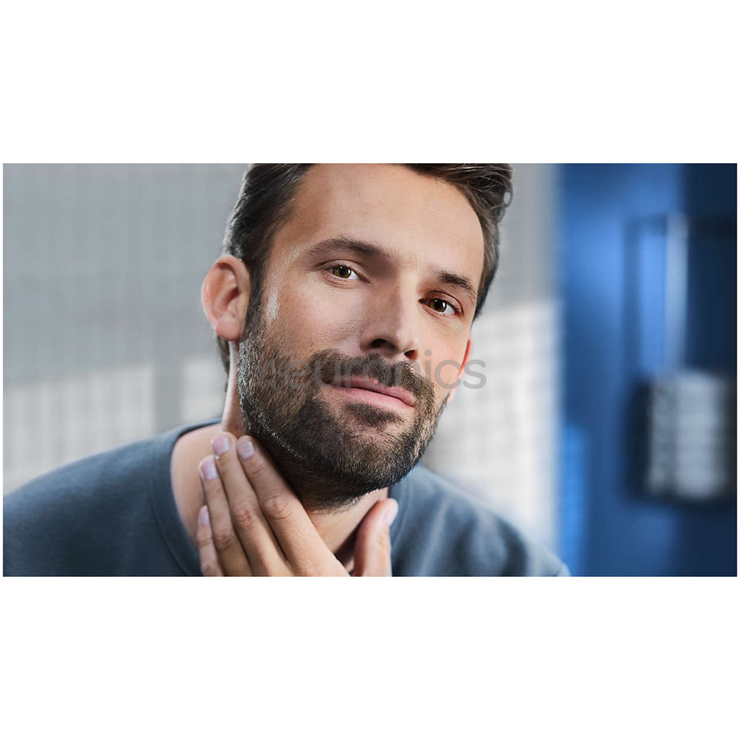 Philips 9000 Prestige, черный/серебристый - Триммер для бороды