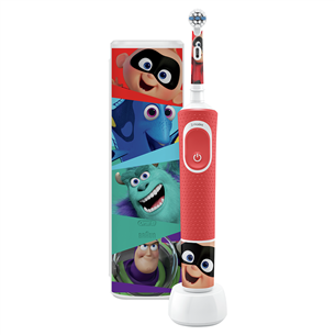 Электрическая зубная щетка Braun Oral-B PIXAR + футляр