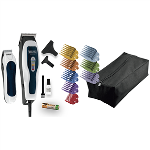 Wahl Color Pro Combo, 1-25 mm, black/white - Hair clipper + trimmer 1395-0465