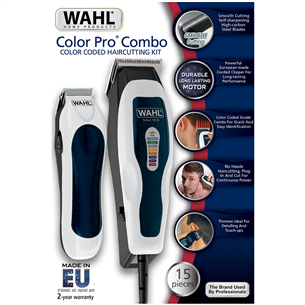 Juukselõikur + trimmer Wahl Color Pro Combo