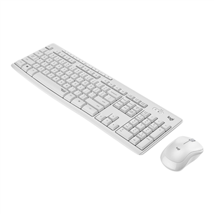 Logitech Slim Combo MK295, SWE, valge - Juhtmevaba klaviatuur + hiir 920-009830