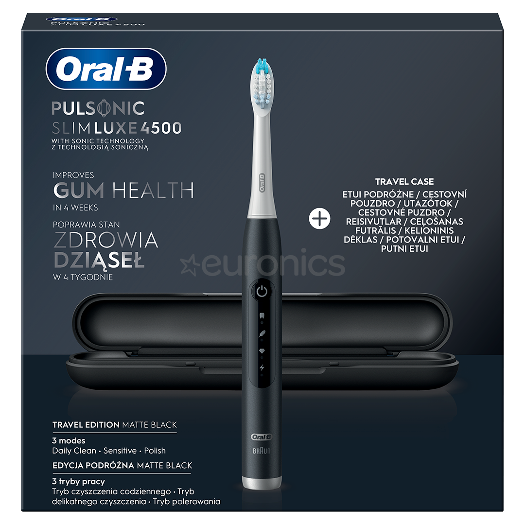 Электрическая зубная щетка Braun Oral-B Pulsonic Slim Luxe 4500