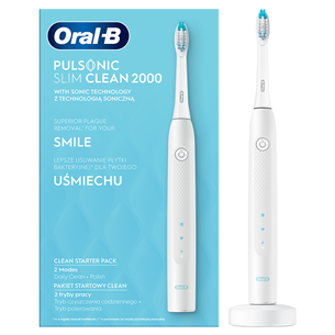 Электрическая зубная щетка Braun Oral-B Pulsonic Slim Clean 2000