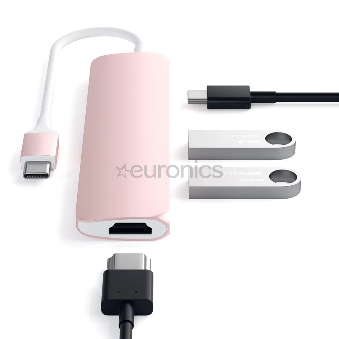 USB-C jagaja Multi-port 4K Satechi