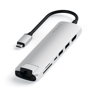 Satechi Multi-port, USB-C, серый - Хаб ST-UCSMA3S