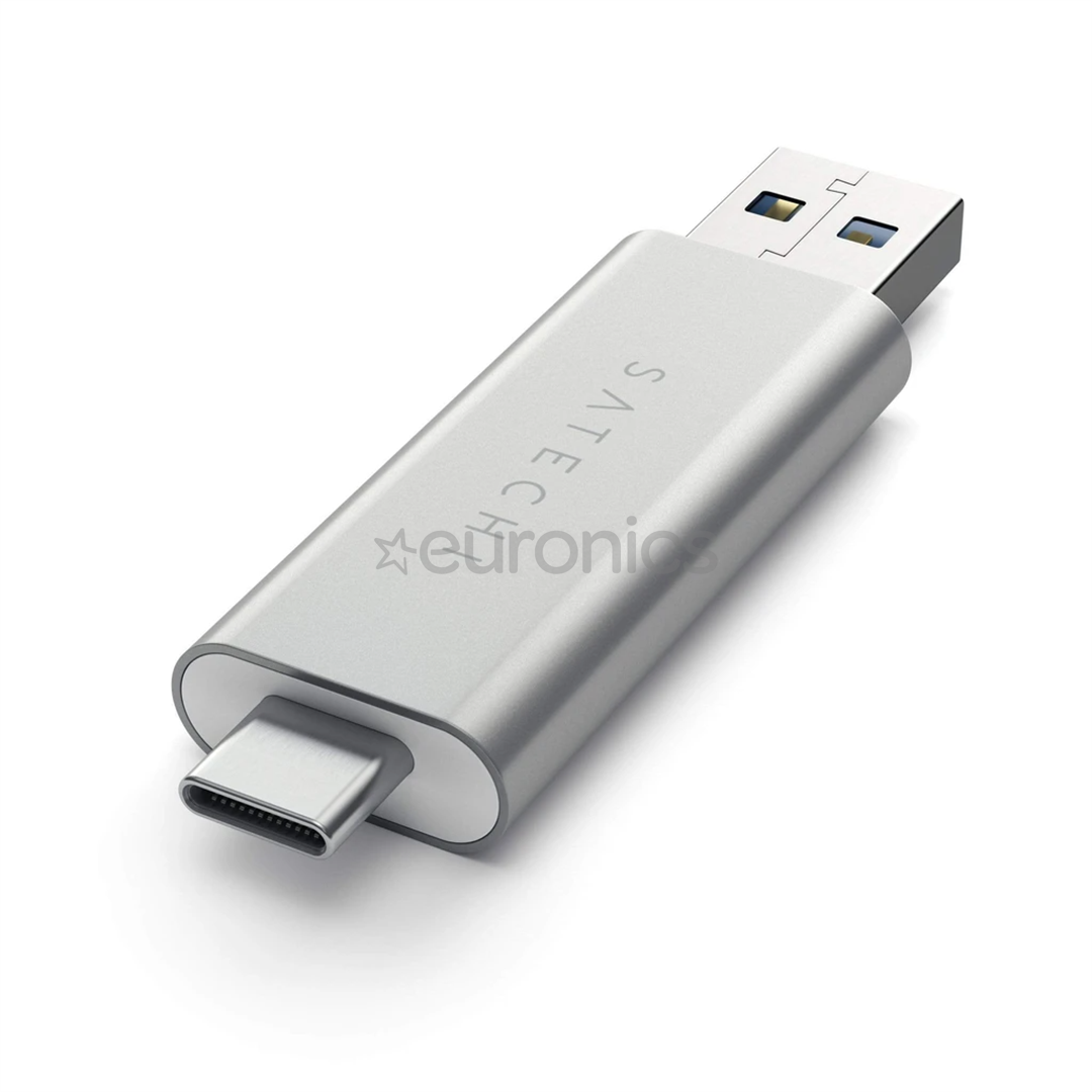 Считыватель карт MicroSD и SD Satechi USB-C / USB 3.0