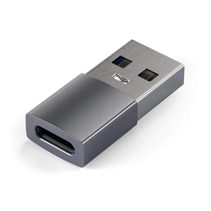 Satechi, USB A-USB C, grey - Adapter ST-TAUCM