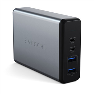 Vooluadapter Satechi 2x USB-C ja 2x USB-A (108 W)