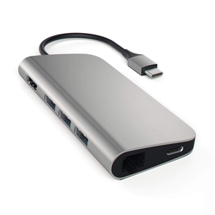 USB-C jagaja Multi-port 4K ja Ethernet Satechi ST-TCMAM