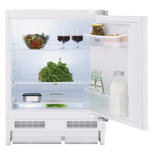 Beko, 130 л, высота 82 см - Интегрируемый холодильный шкаф BU1103N
