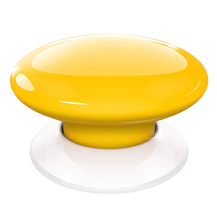 Fibaro Button, Z-Wave Plus, yellow - Smart button