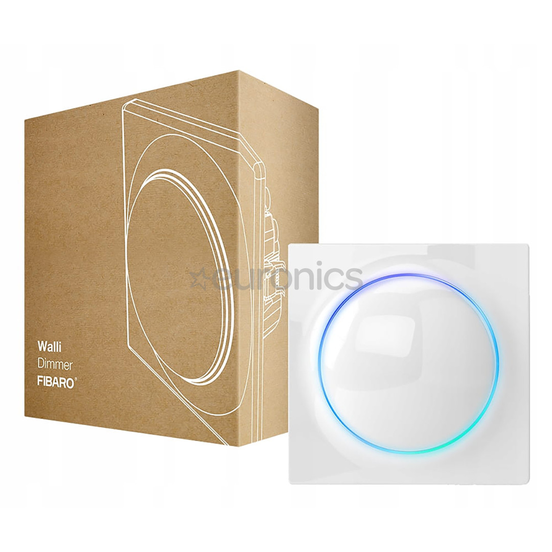 Fibaro Walli Dimmer, Z-Wave, valge - Nutikas lüliti