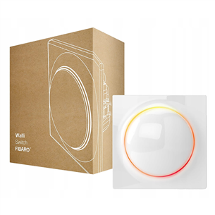 Fibaro Walli Dimmer, Z-Wave, белый - Умный переключатель