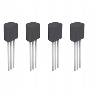 Fibaro, 4 pcs, Z-Wave, black - Smart Temperature Sensor