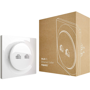 LAN nutipistik Fibaro Walli N Ethernet Outlet