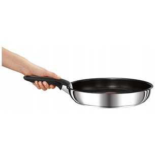 Tefal Ingenio Emotion 28 cm, roostevaba teras - Praepann