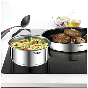 Tefal Ingenio Emotion, диаметр 22 см, черный/нерж. сталь - Сковорода