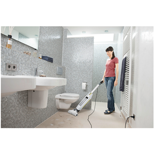 Kärcher FC 5 Premium, white/grey - Hard floor cleaner