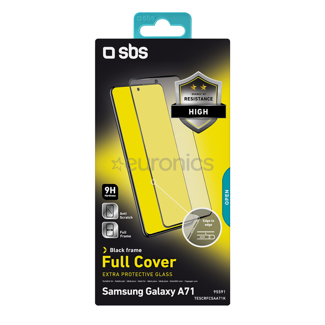 Samsung Galaxy A71 ekraanikaitseklaas SBS Full Glass