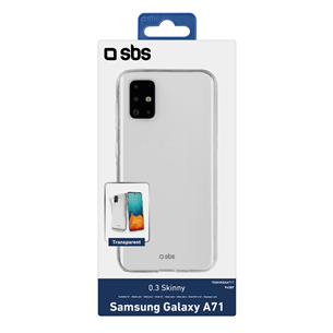 Samsung Galaxy A71 silikoonümbris SBS