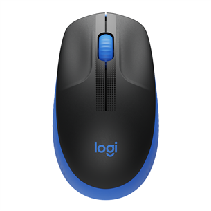 Logitech M190, синий/черный - Беспроводная оптическая мышь