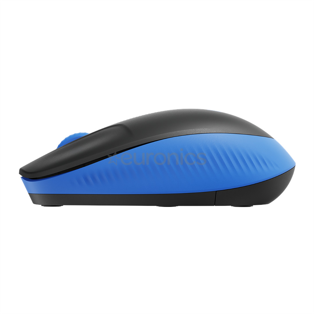 Logitech M190, синий/черный - Беспроводная оптическая мышь