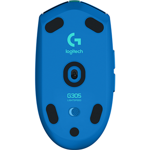 Logitech G305, sinine - Juhtmevaba optiline hiir