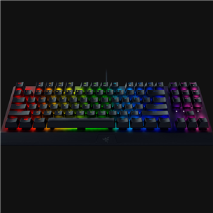 Razer BlackWidow V3 TKL Razer Green, RUS, черный, RGB - Механическая клавиатура