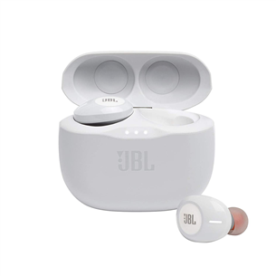 JBL Tune 125, white - True-Wireless Earbuds